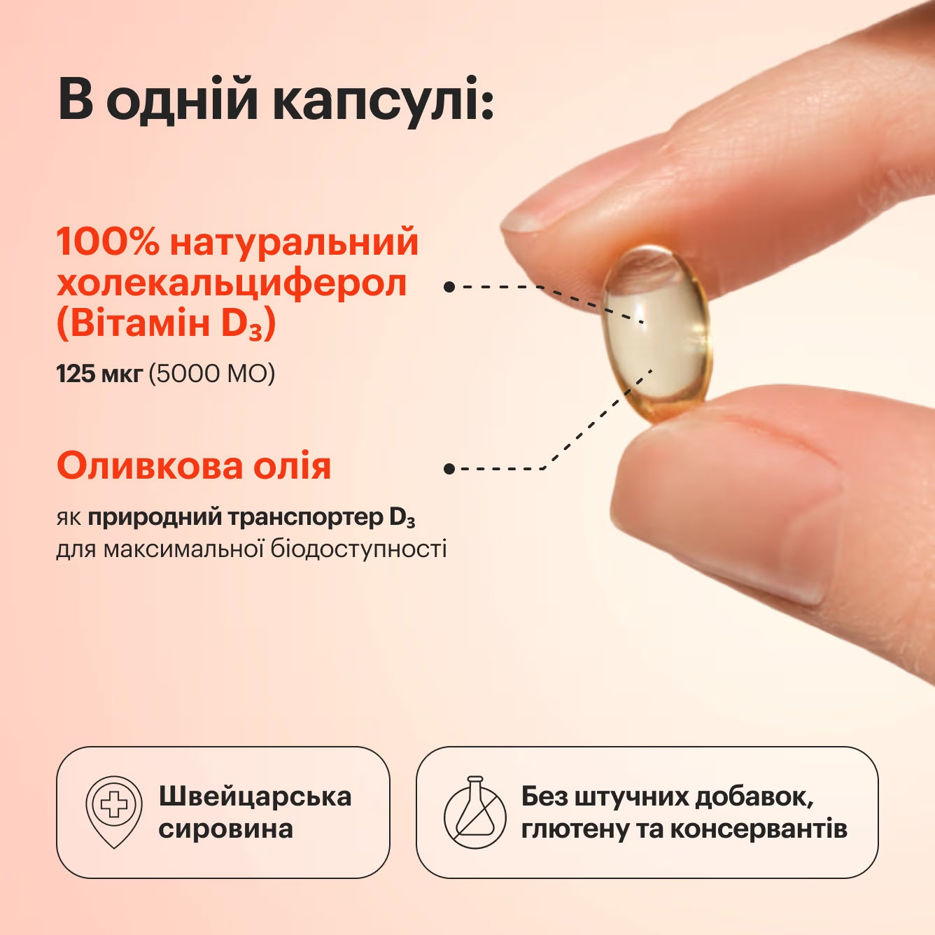 Perla Helsa Vitamin D3 ULTRA 5000 IU