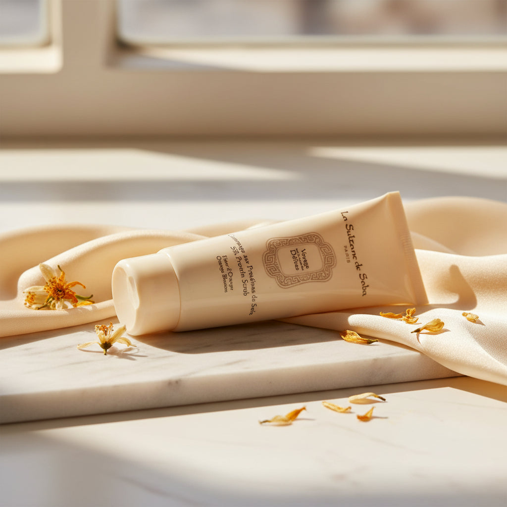 La Sultane De Saba Silk Protein Scrub Orange Blossom