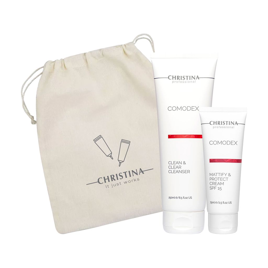 Christina Gift Set Clean Skin For Oily & Problematic Skin