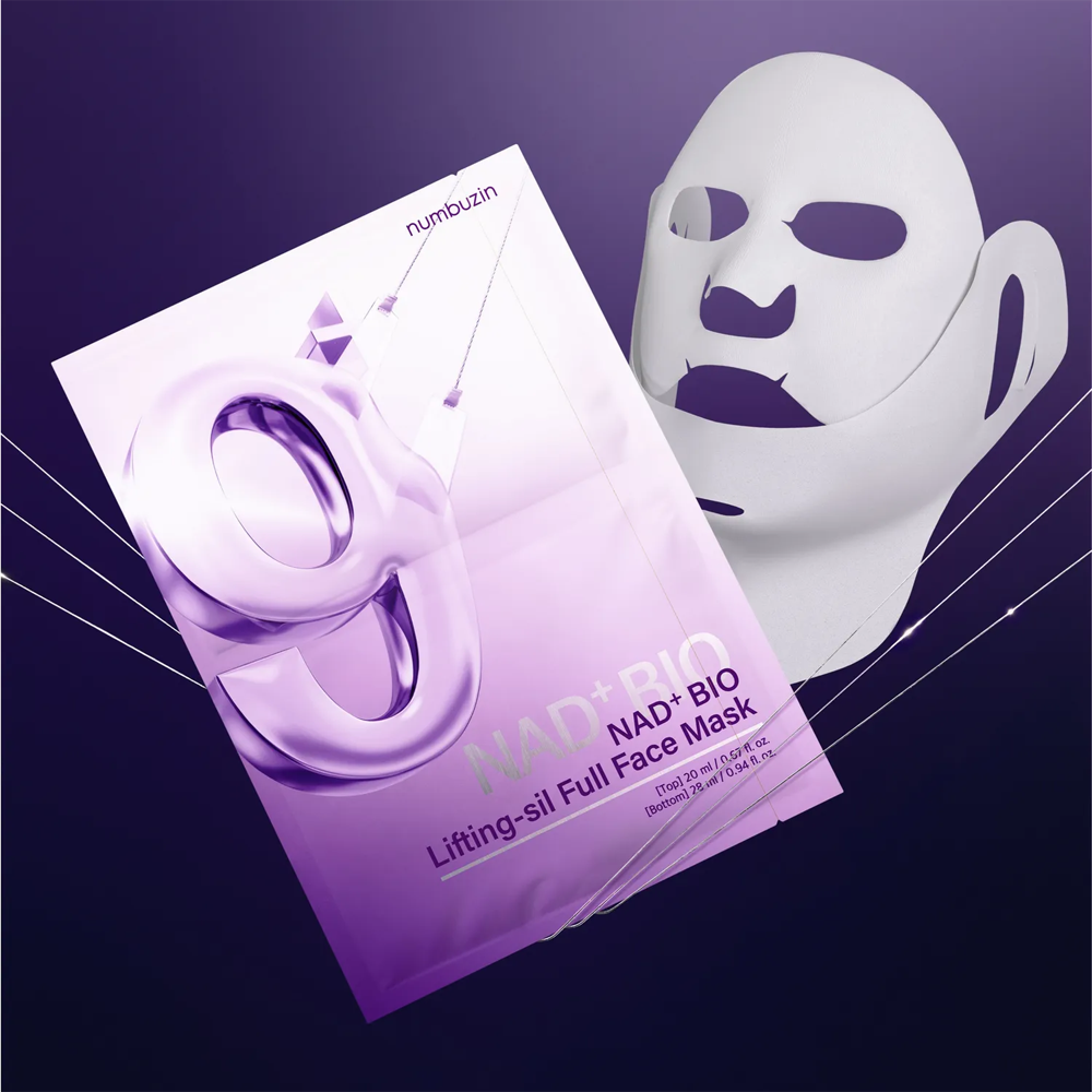 Numbuzin No. 9 NAD Bio Lifting-sil Full Face Pack Sheet