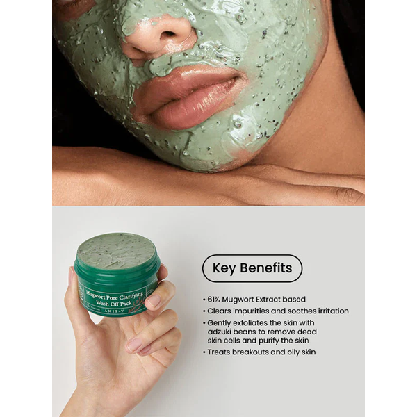 Axis-Y Mugwort Pore Clarifying Wash Off Pack