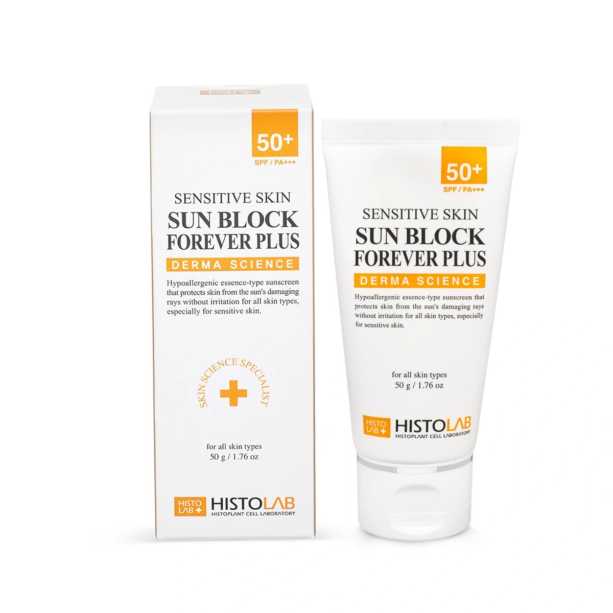 Histolab Sensitive Skin Sun Block Forever Plus Spf 50+/pa+++