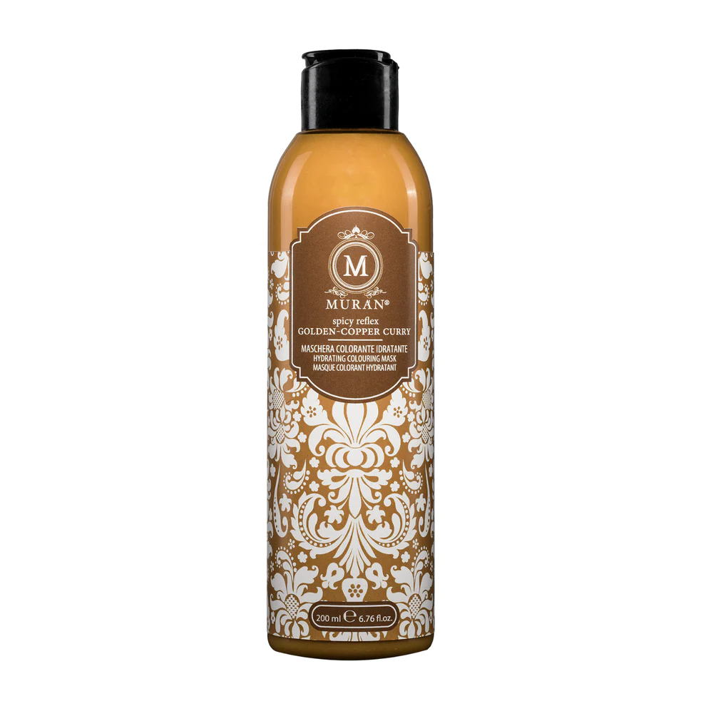 Muran Spicy Reflex Golden-Copper Curry Hydrating Reflective Mask