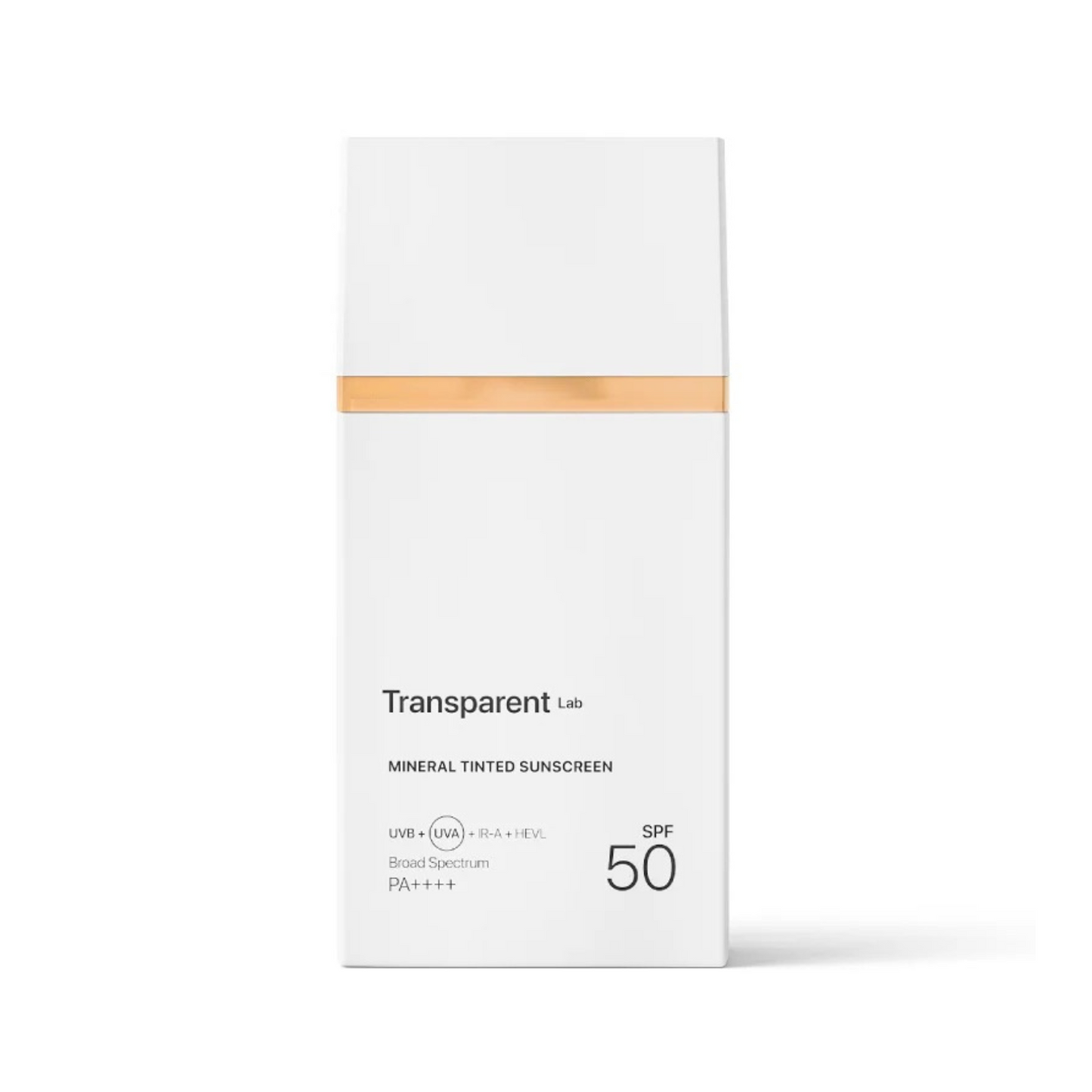 Transparent Lab Mineral Tinted Sunscreen SPF 50