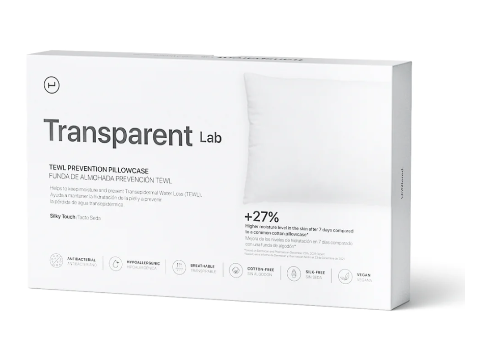 Transparent Lab Pillowcase King Size 50×90 cm