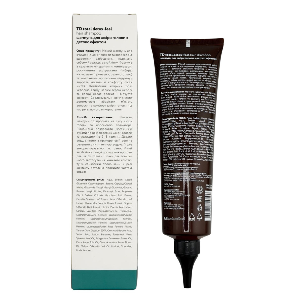 Full Force TD Total Detox-Feel Hair Shampoo