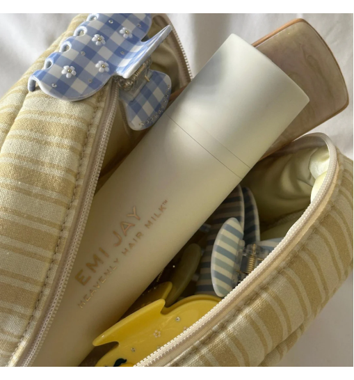 Emi Jay Linen Pouch In Out Of Office