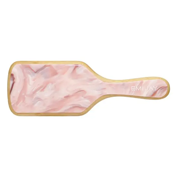 Emi Jay Bamboo Paddle Brush In Pink Chantilly