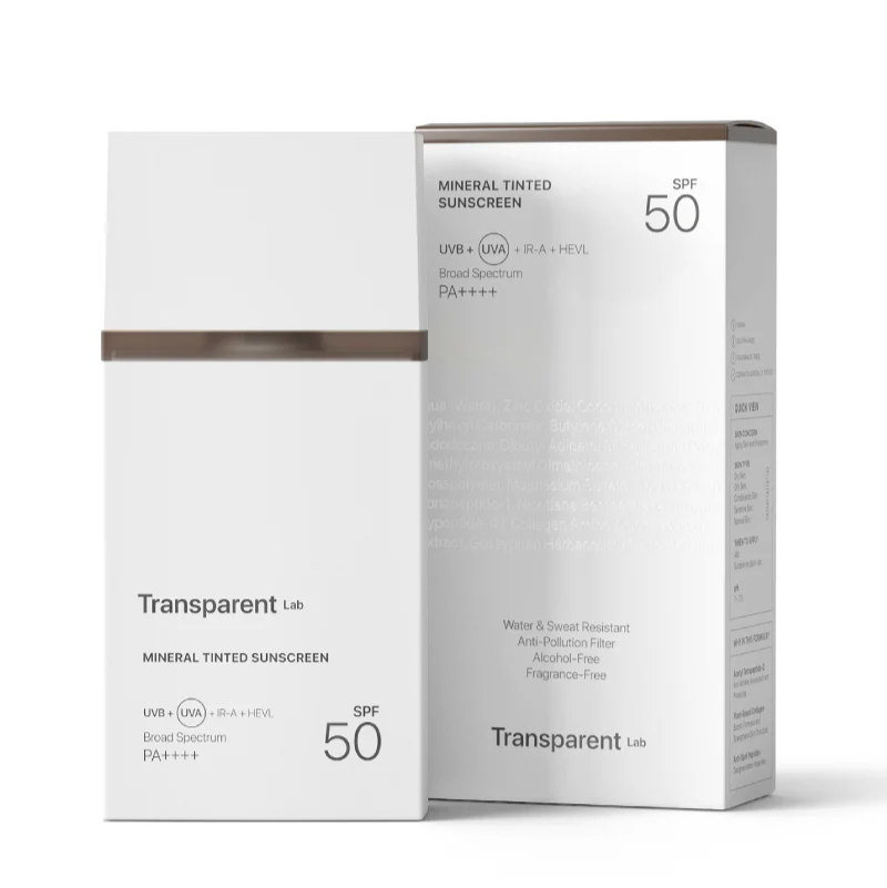 Transparent Lab Mineral Tinted Sunscreen SPF 50