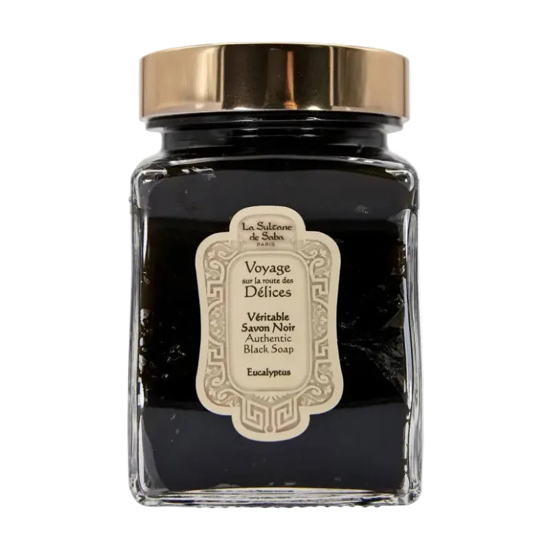 La Sultane De Saba Délices Authentic Black Soap Eucalyptus