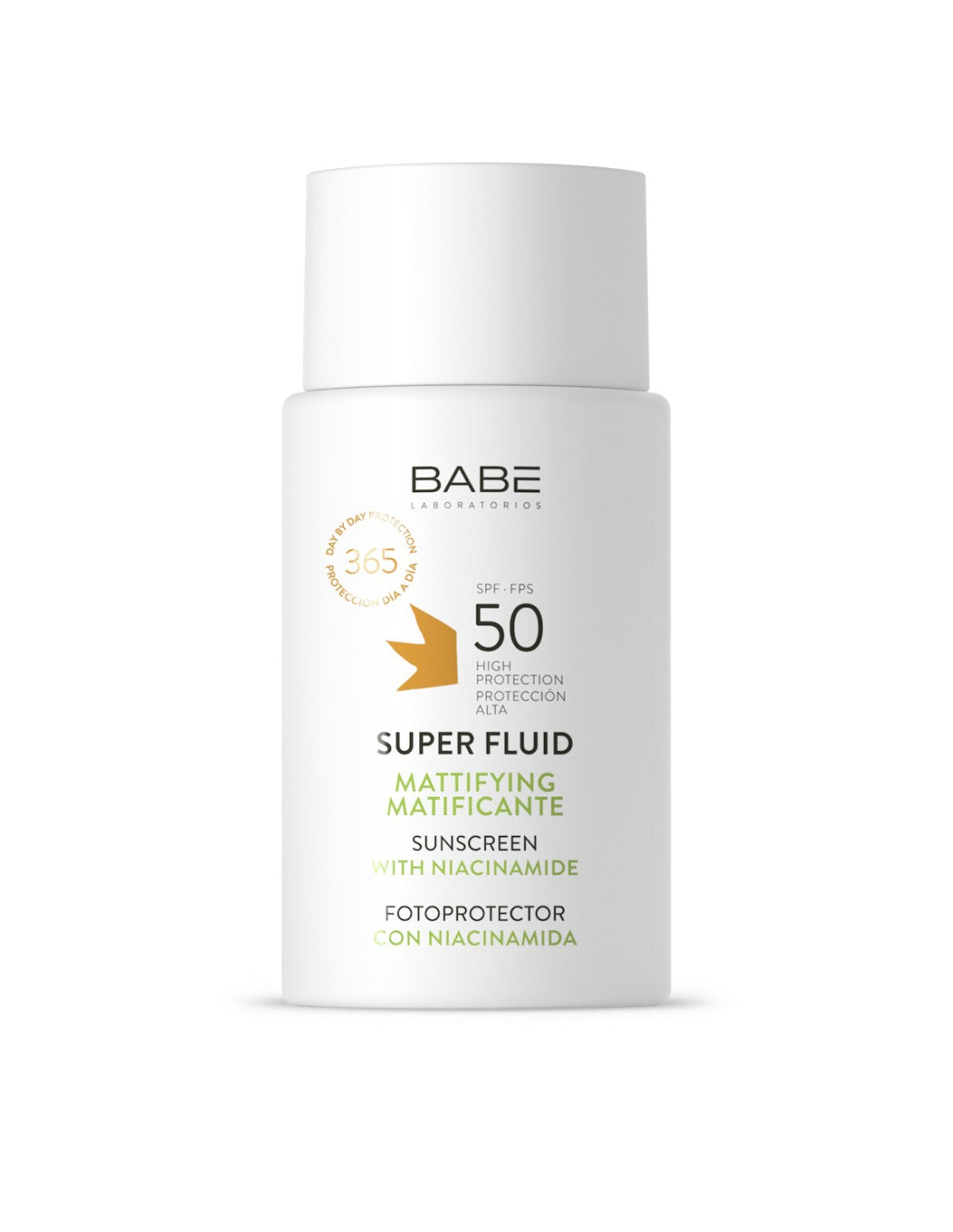 BABE LABORATORIOS HIGH PROTECTION MATTIFYING SUPER FLUID SPF 50