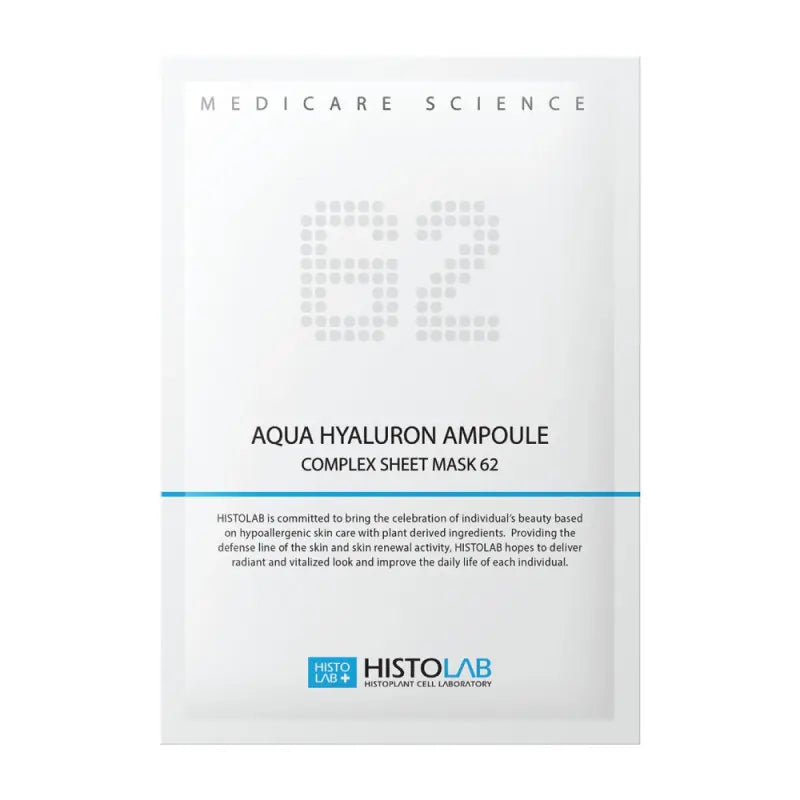 HISTOLAB AQUA HYALURON AMPOULE COMPLEX SHEET MASK 62