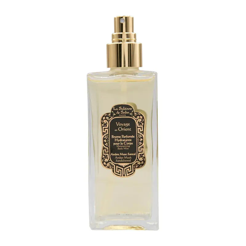La Sultane De Saba Vouage en Orient Moisturizing Body Mist Amber, Musk, Sandalwood