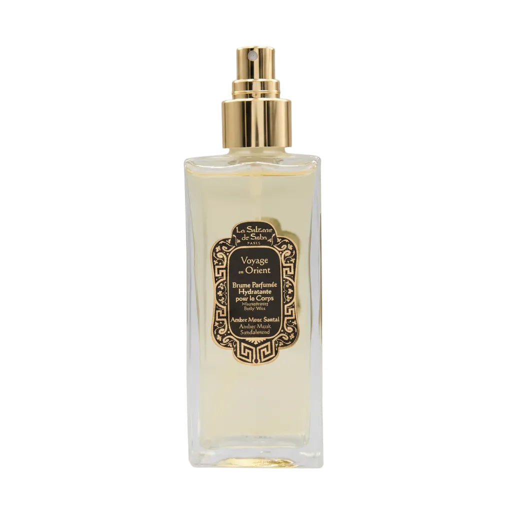 La Sultane De Saba Vouage en Orient Moisturizing Body Mist Amber, Musk, Sandalwood