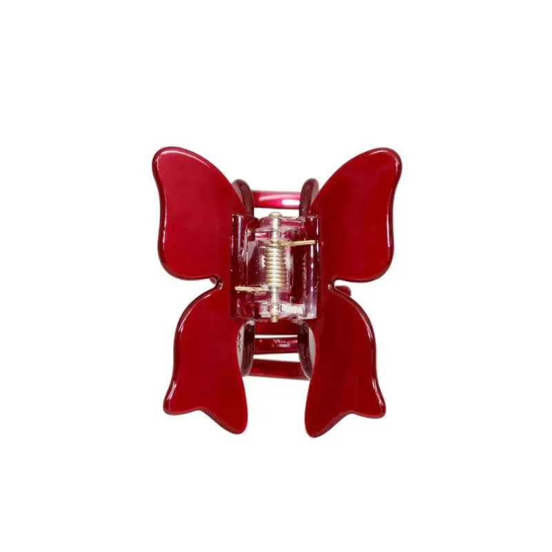 EMI JAY BOW CLIP IN POINSETTIA
