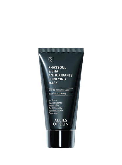 Allies of Skin Rhassoul & BHA Antioxidants Purifying Mask