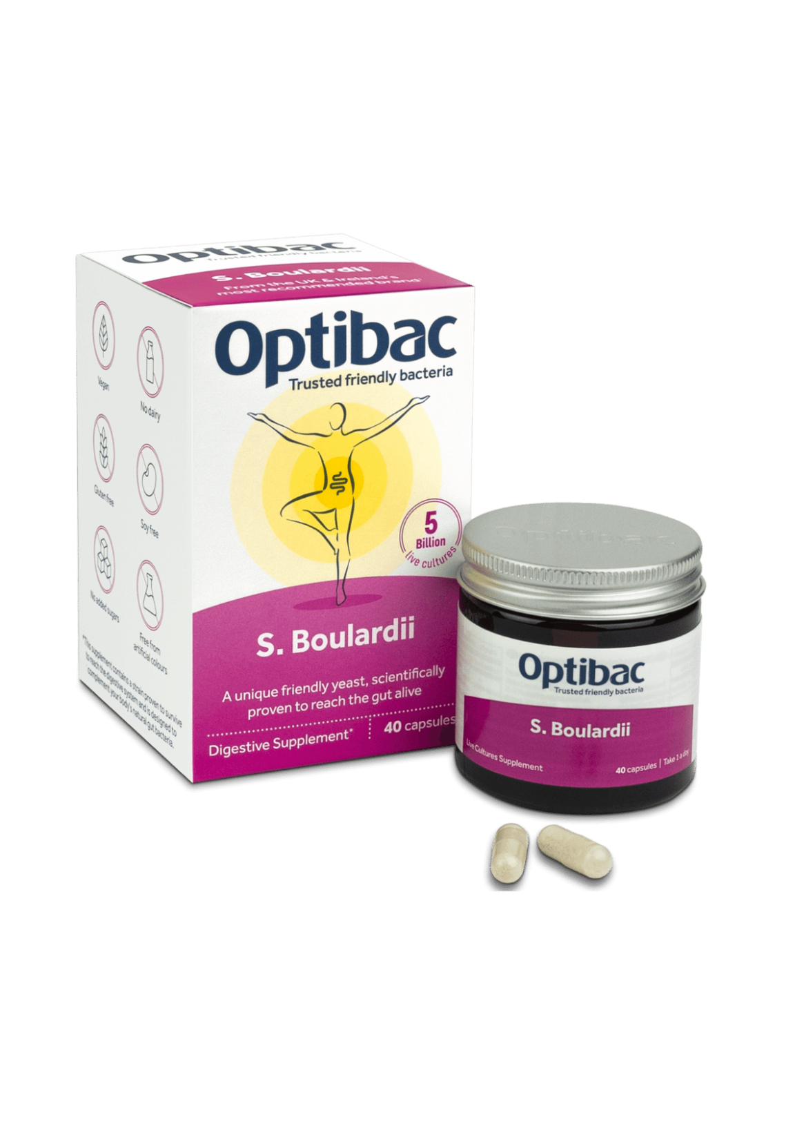 Optibac Probiotics Saccharomyces Boulardii