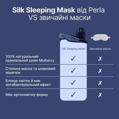 Perla Helsa Silk Sleeping Mask