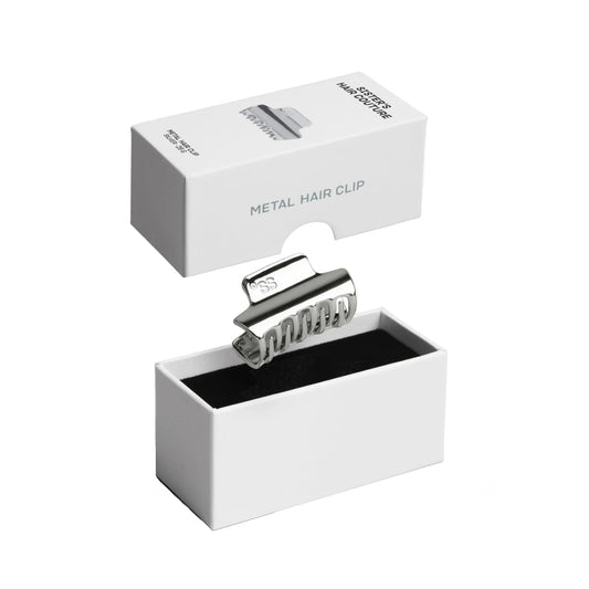 Sister's Aroma Metal Hair Clip Silver