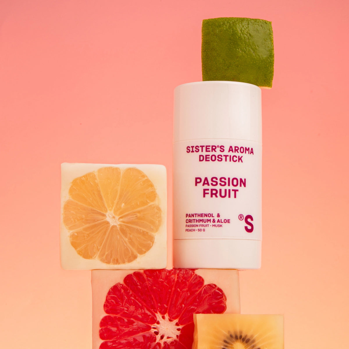 Sister's Aroma Solid Deodorant Passion Fruit