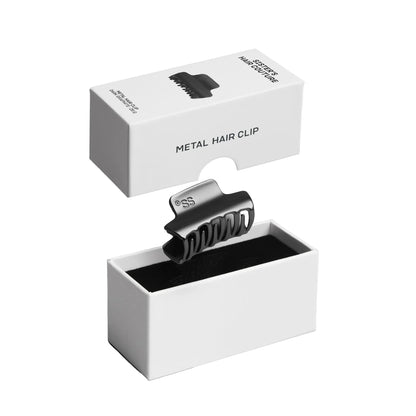 Sister's Aroma Metal Hair Clip Matte Dark Graphite