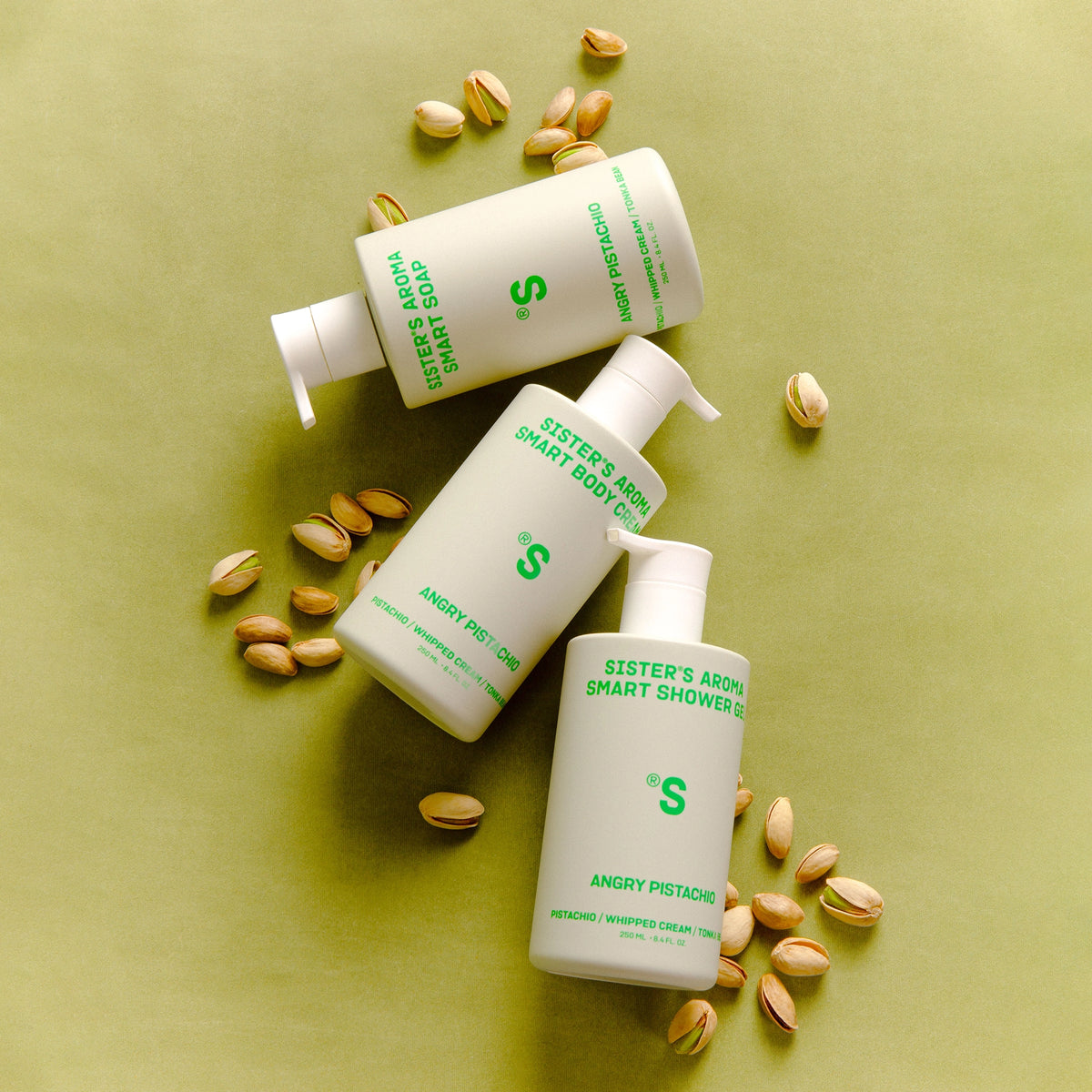 Sister's Aroma Smart Soap for Hands Angry Pistachio