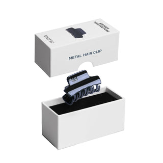Sister's Aroma Metal Hair Clip Navy Blue