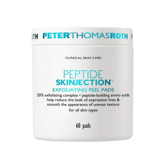PETER THOMAS ROTH PEPTIDE SKINJECTION EXFOLIATING PEEL PADS