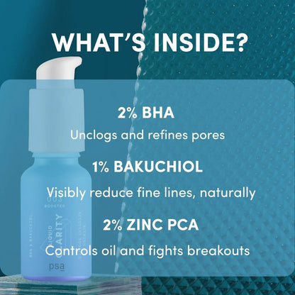 PSA Liquid Clarity BHA & Bakuchiol Blemish Recovery Booster