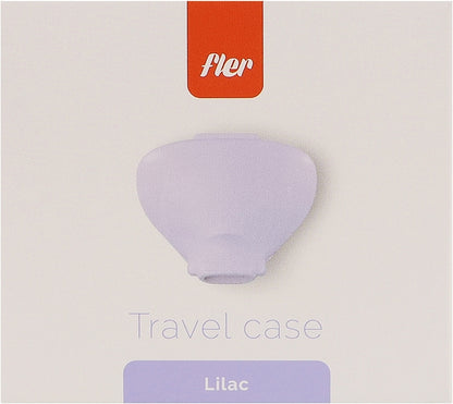 Fler Razor Travel Case Lilac Delicate and Graceful