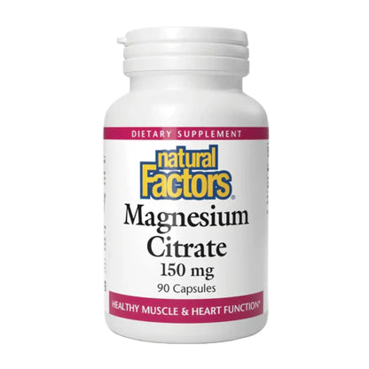 Natural Factors Magnesium Citrate 150 mg