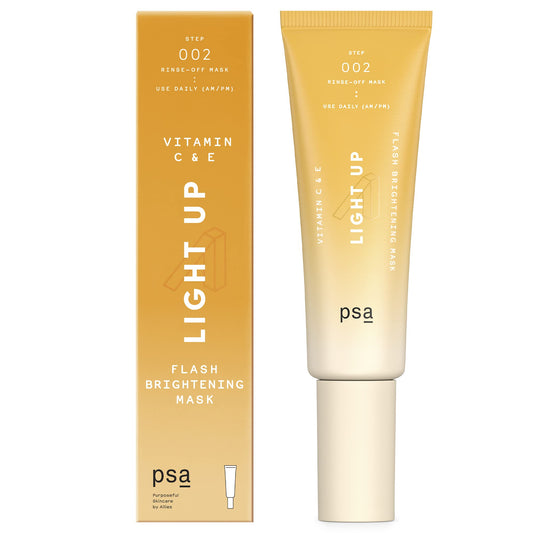 PSA Light Up Vitamin C and E Flash Brightening Mask