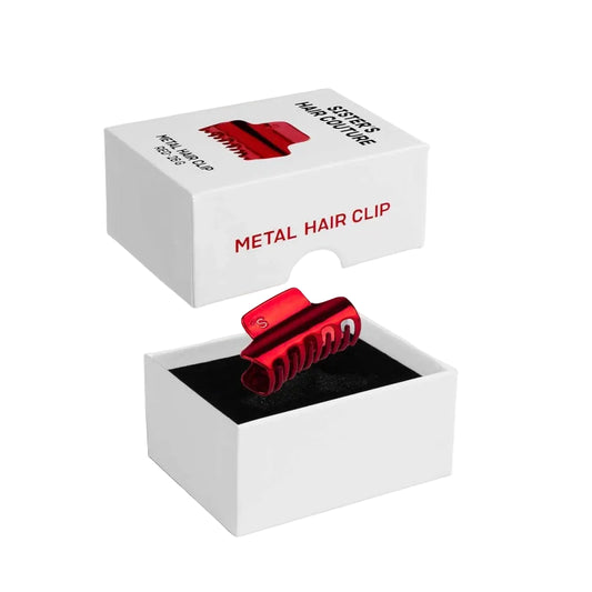 Sister's Aroma Metal Hair Clip Red