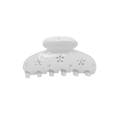 Emi Jay Lil Effing Clip in Blanc Petal Eyelet