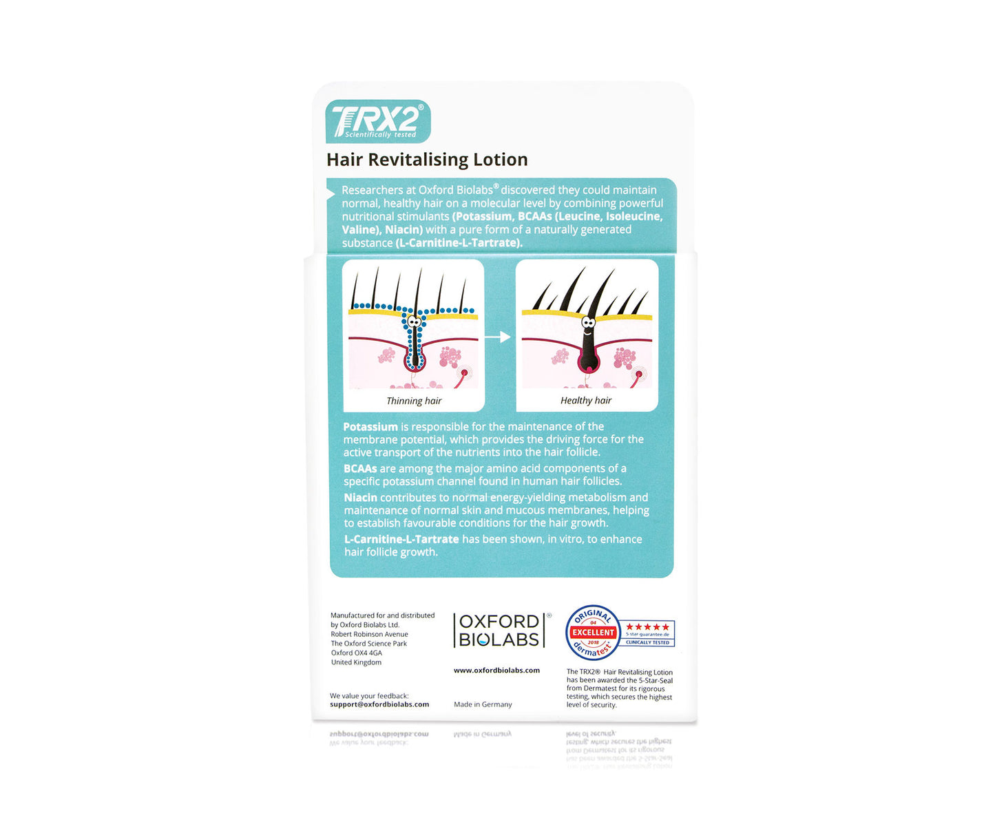 Oxford Biolabs TRX2 Hair Revitalisation Lotion