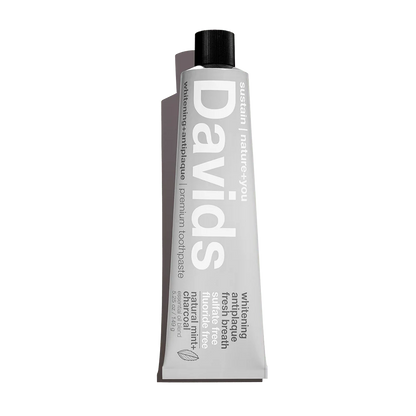 Davids Premium Toothpaste Charcoal + Peppermint