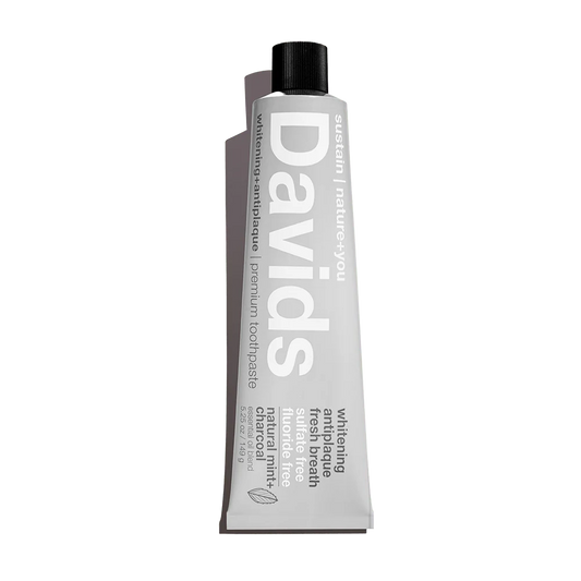 Davids Premium Toothpaste Charcoal + Peppermint