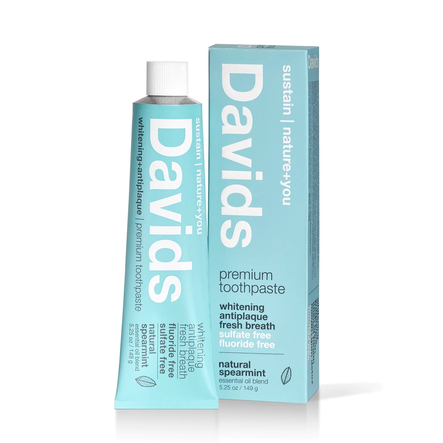 Davids Premium Toothpaste Spearmint