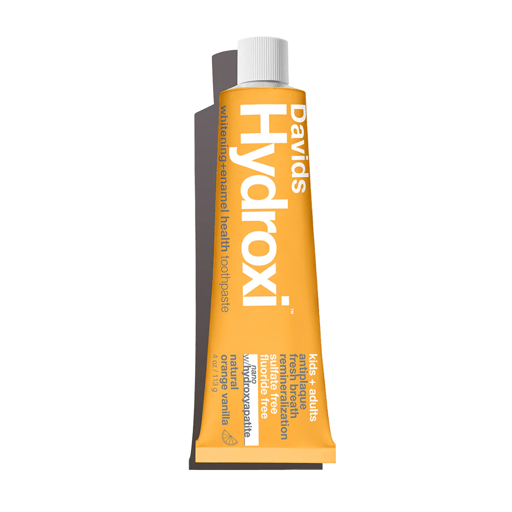 Davids Hydroxi Whitening + Enamel Health Toothpaste Orange Vanilla