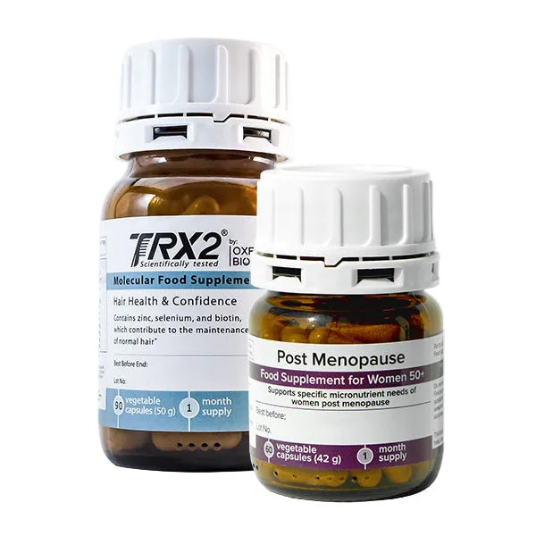 Oxford Biolabs TRX2® Hair Loss Dietary Supplement Set for Women in Postmenopause