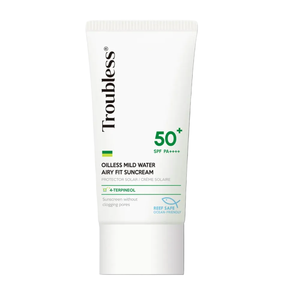 Troubless Oilless Mild Water Airy Fit Sun Cream
