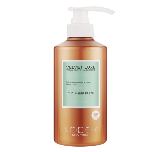 VOESH Velvet Luxe Vegan Body & Hand Сreme Cucumber Fresh