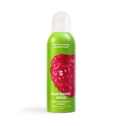 Sister's Aroma Raspberry Wood Shower Foam