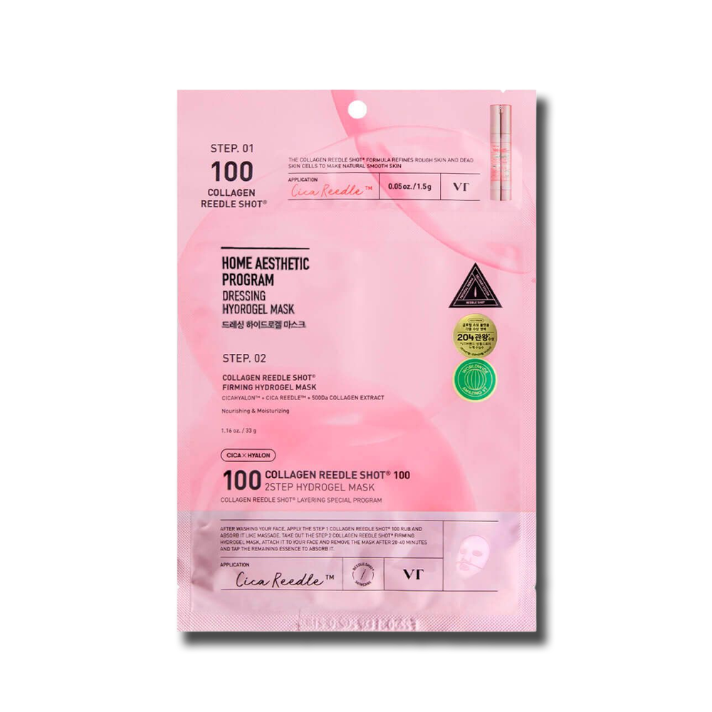 VT Cosmetics Collagen Reedle Shot 100 2Step Hydrogel Mask