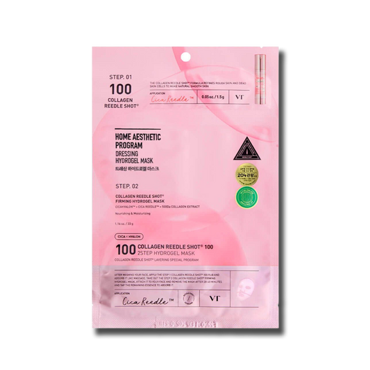 VT Cosmetics Collagen Reedle Shot 100 2Step Hydrogel Mask