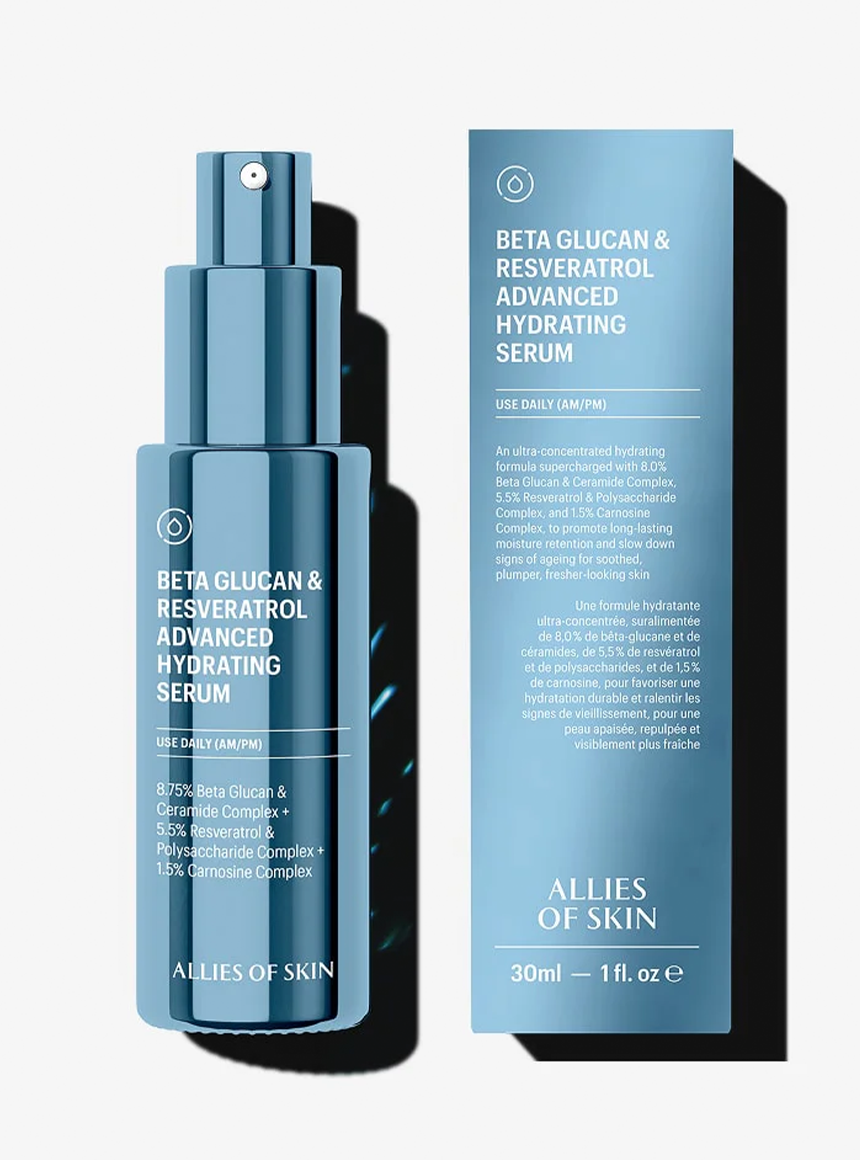 Allies of Skin Beta Glucan & Resveratrol Advanced Hydrating Serum
