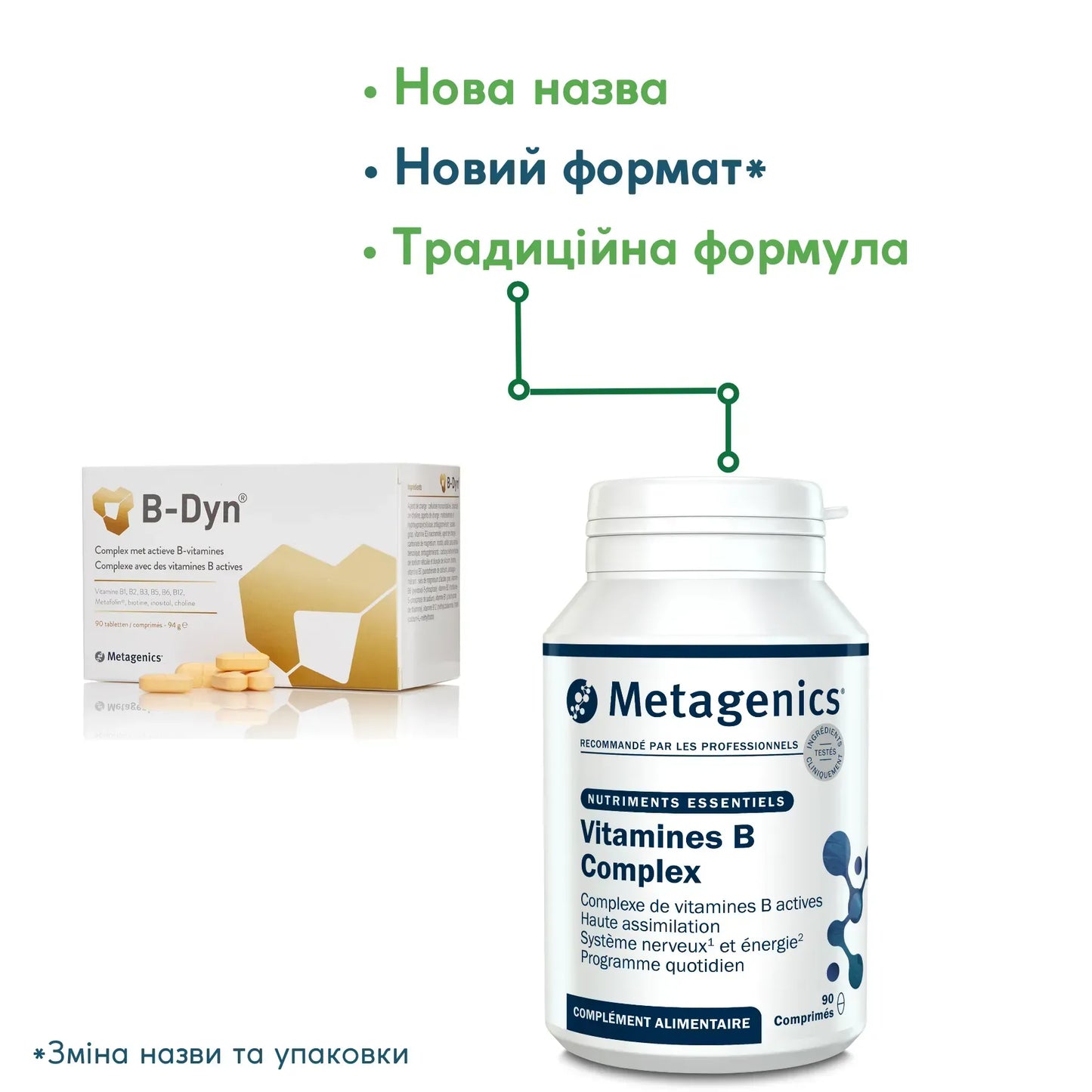Metagenics Vitamines B Complex B-Dyn
