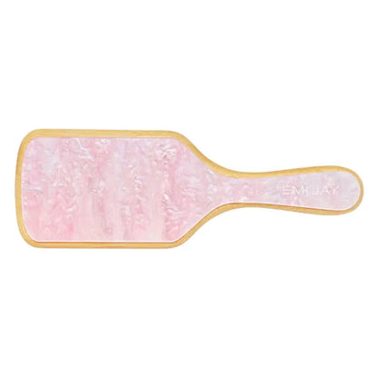 Emi Jay Bamboo Paddle Brush In Pink Sugar