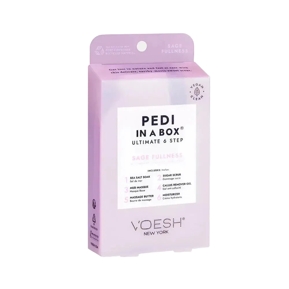 VOESH Pedi in a Box Ultimate 6 Step Sage Fullness
