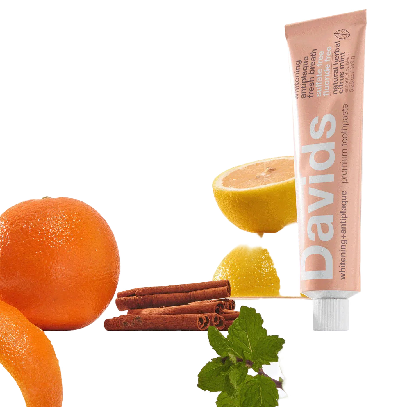 Davids Premium Toothpaste Herbal Citrus Peppermint